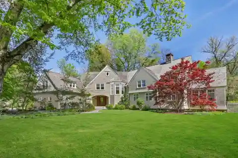 Traditional Connecticut Shingle Style with a Modern Interior