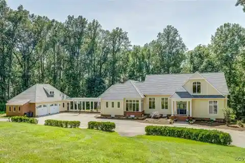 Custom Lakefront Retreat on over Three Acres