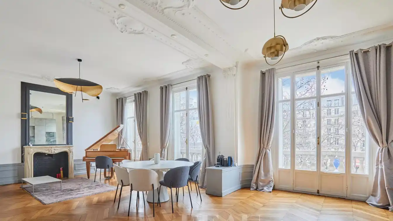 Gorgeous Light-filled Three Bedroom Paris Apartment