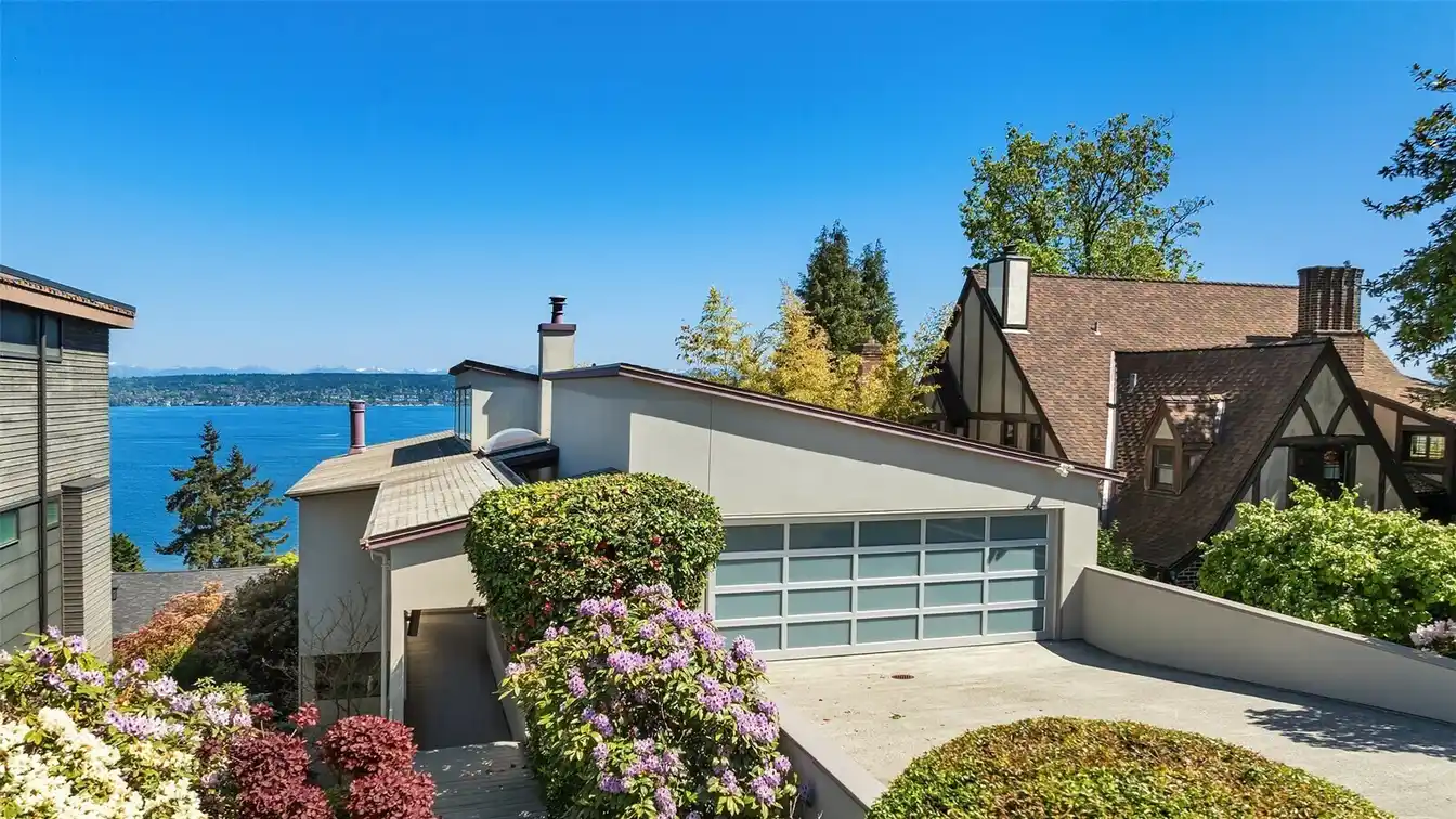 Custom Home Above the Iconic Laurelhurst Beach Club