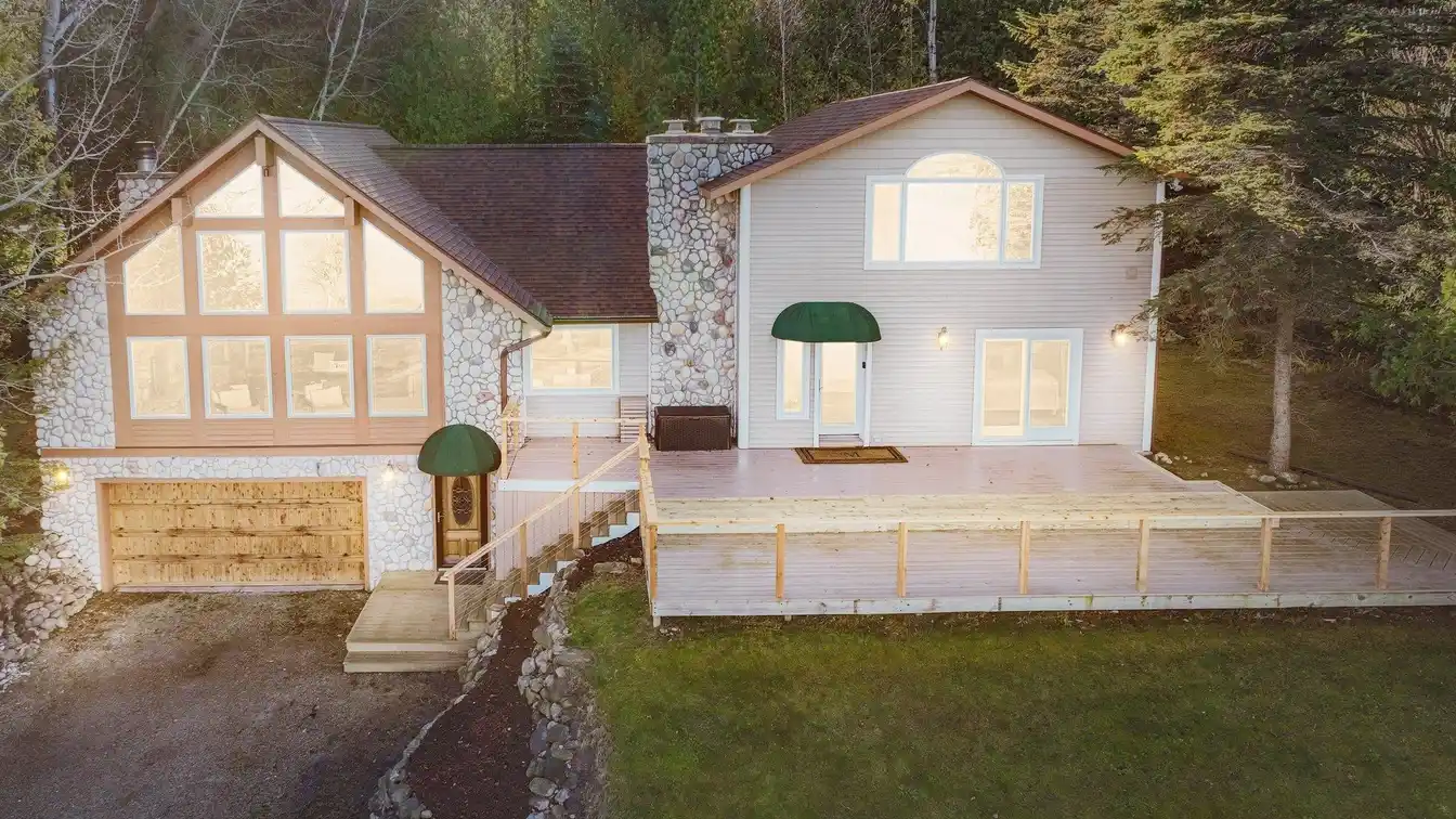 Updated Home in a Beautiful Setting on Lake Charlevoix