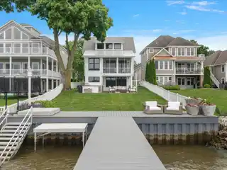 Fully Furnished Lakefront Retreat with Timeless Elegance