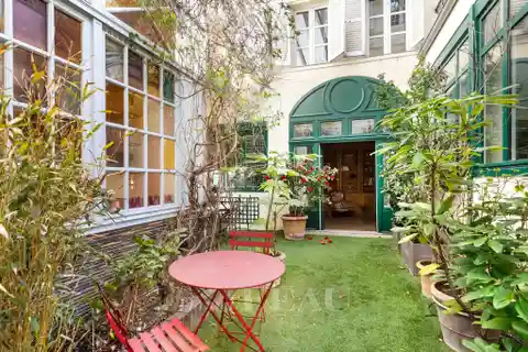 Garden Terrace Apartment with Private Studio