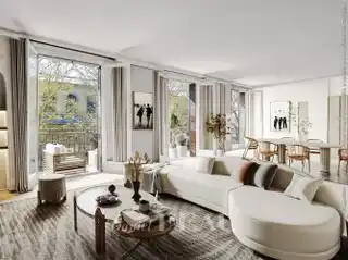 Spacious Apartment with Wide Balconies