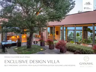 Exclusive Design Villa in a Prime Location with Additional Building Land