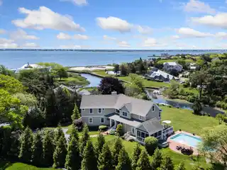 Custom Post-Modern Waterfront Home