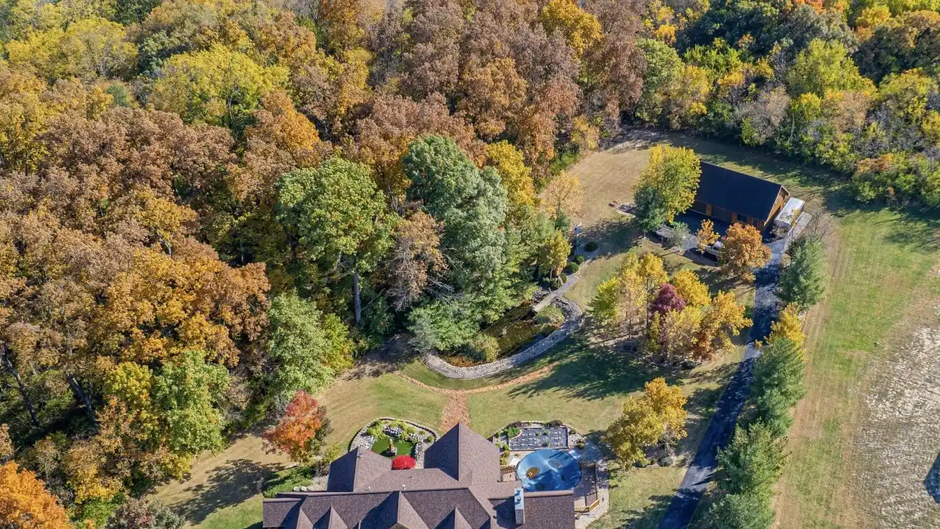 Private Log Home Retreat on Two Acres