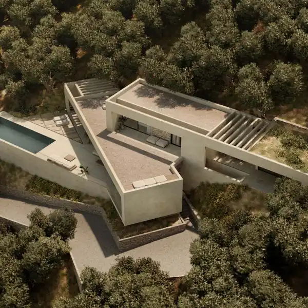 CONTEMPORARY SEA VIEW VILLA IN NISSAKI