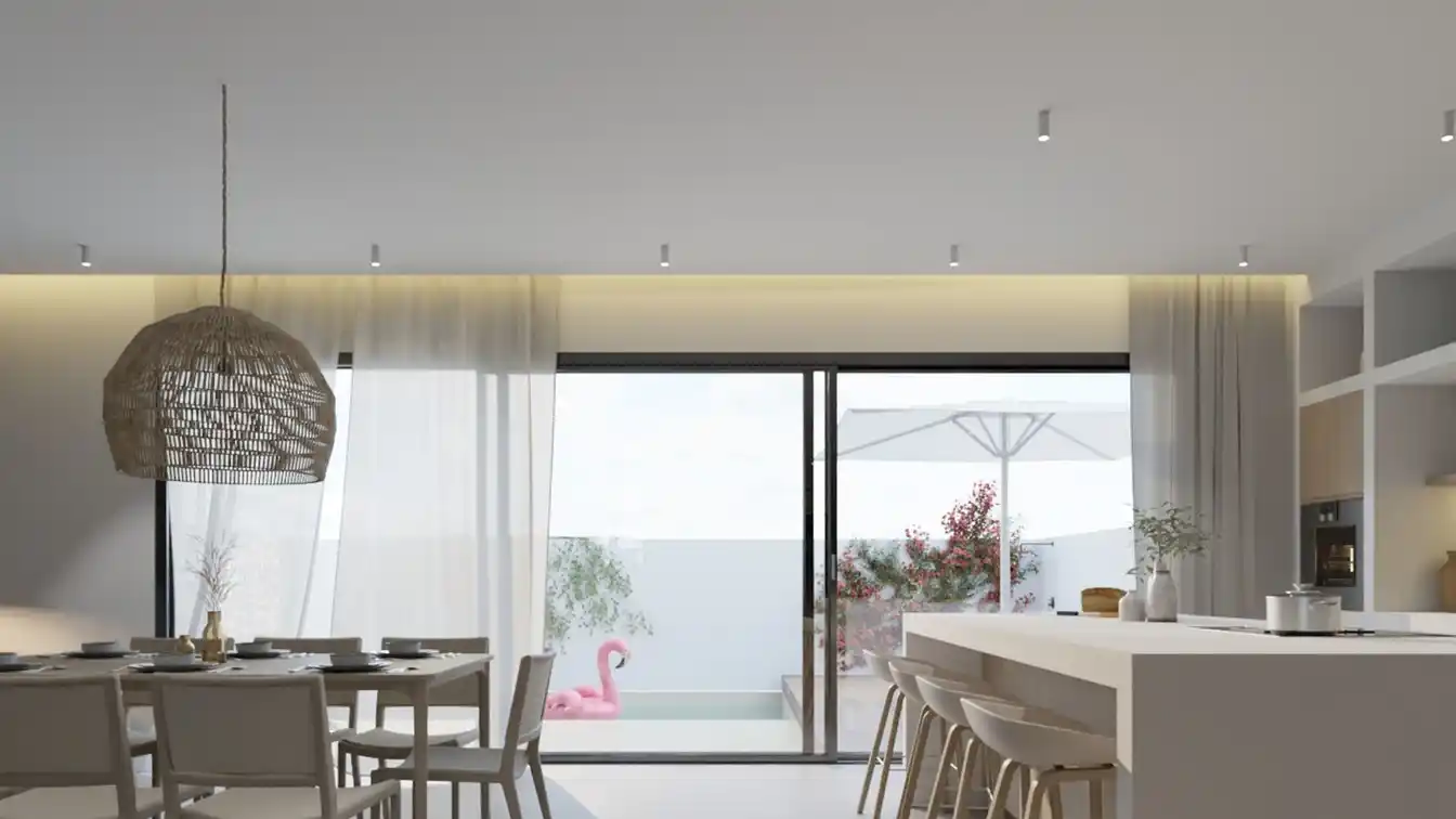 Terraced House with Pool in Molinar