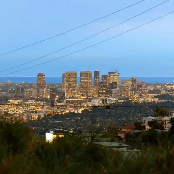 HILLSIDE RETREAT ABOVE THE SUNSET STRIP