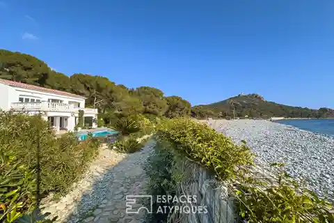 Rare Villa with Private Beach Access