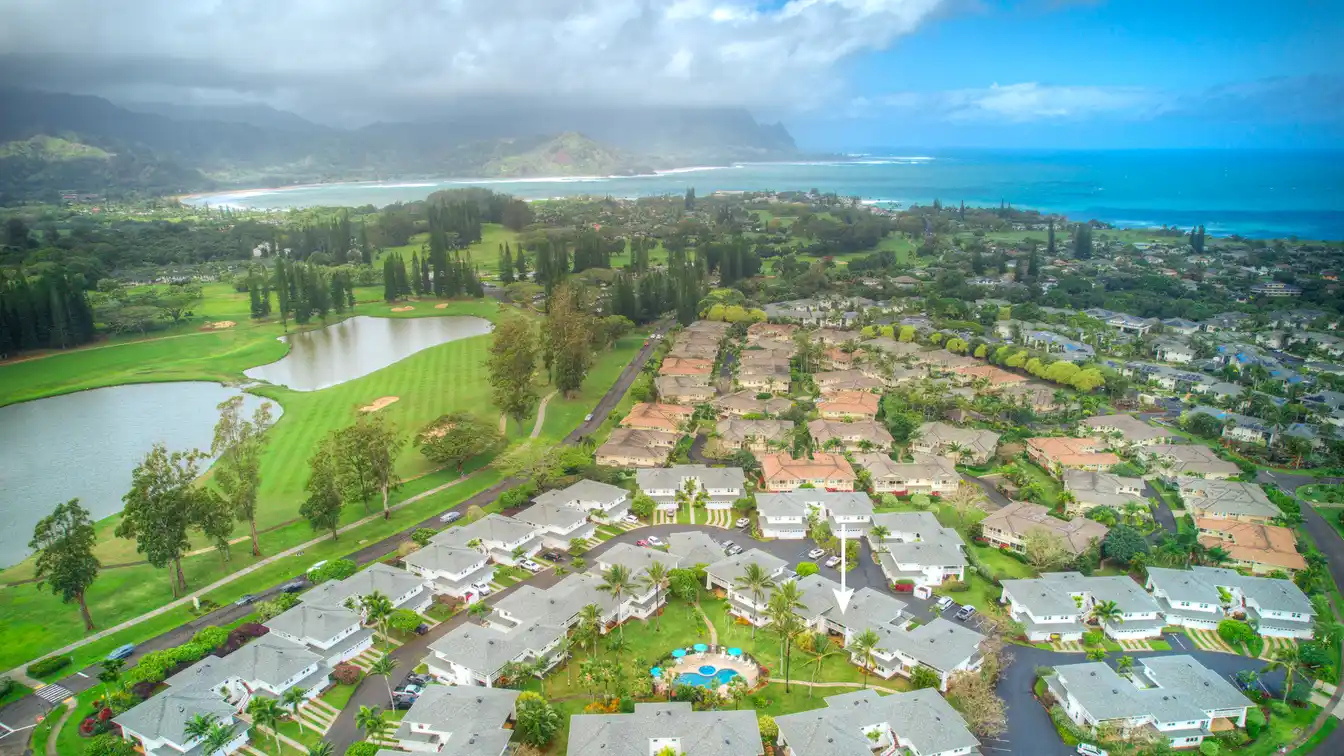 Ground Floor Unit in Plantation at Princeville