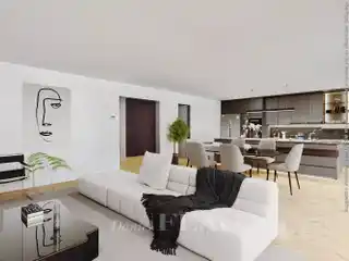 Bright Dual-aspect Apartment with Garden Views