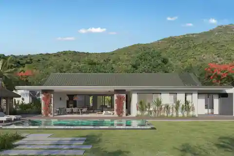 Luxury Villa with Studio and Mountain Views