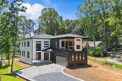 Modern Lakefront Luxury with 150 Feet Frontage