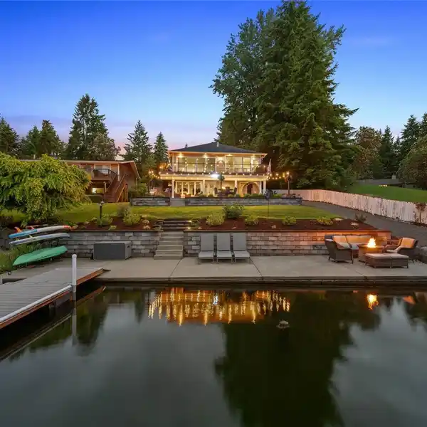 STUNNING 2019 REBUILD | LONG LAKE WATERFRONT WITH PRIVATE DOCK