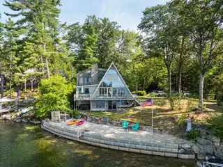 Lakeside A-Frame on Newfound Lake