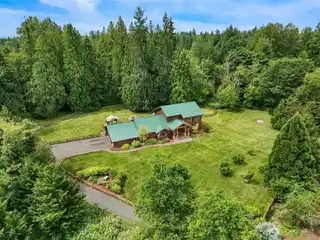 Custom Cedar Home on Seven Private Acres