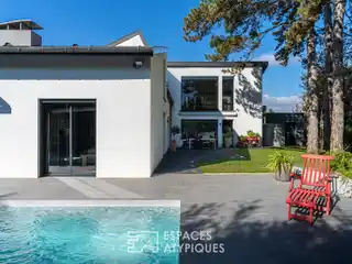 Architect-Designed House in the Hills Above Brunstatt