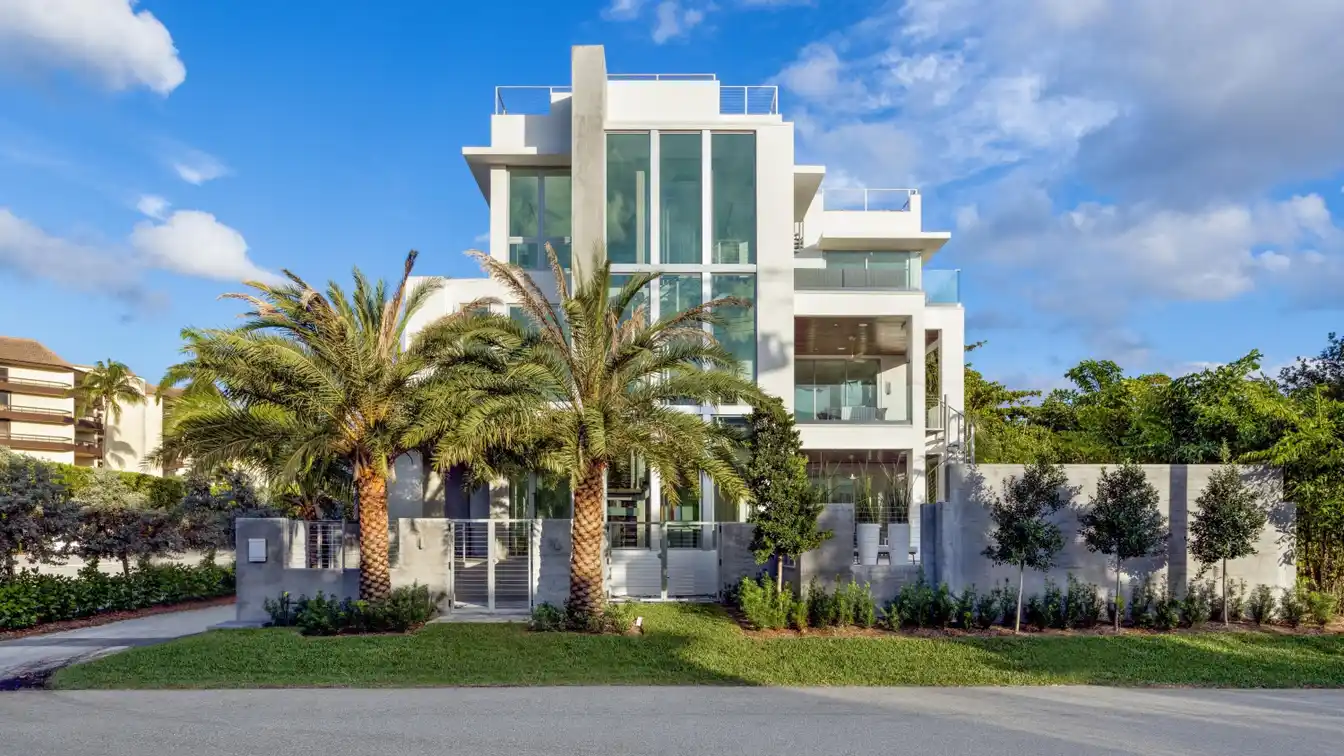 New Delray Beach High-elevation Industrial Modern Residence