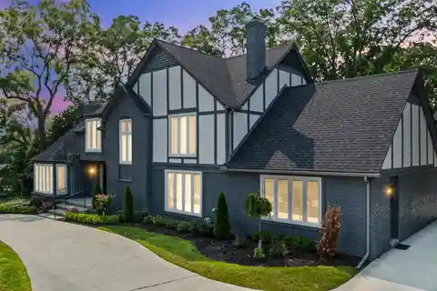 Gracious Long Lake Estates Tudor