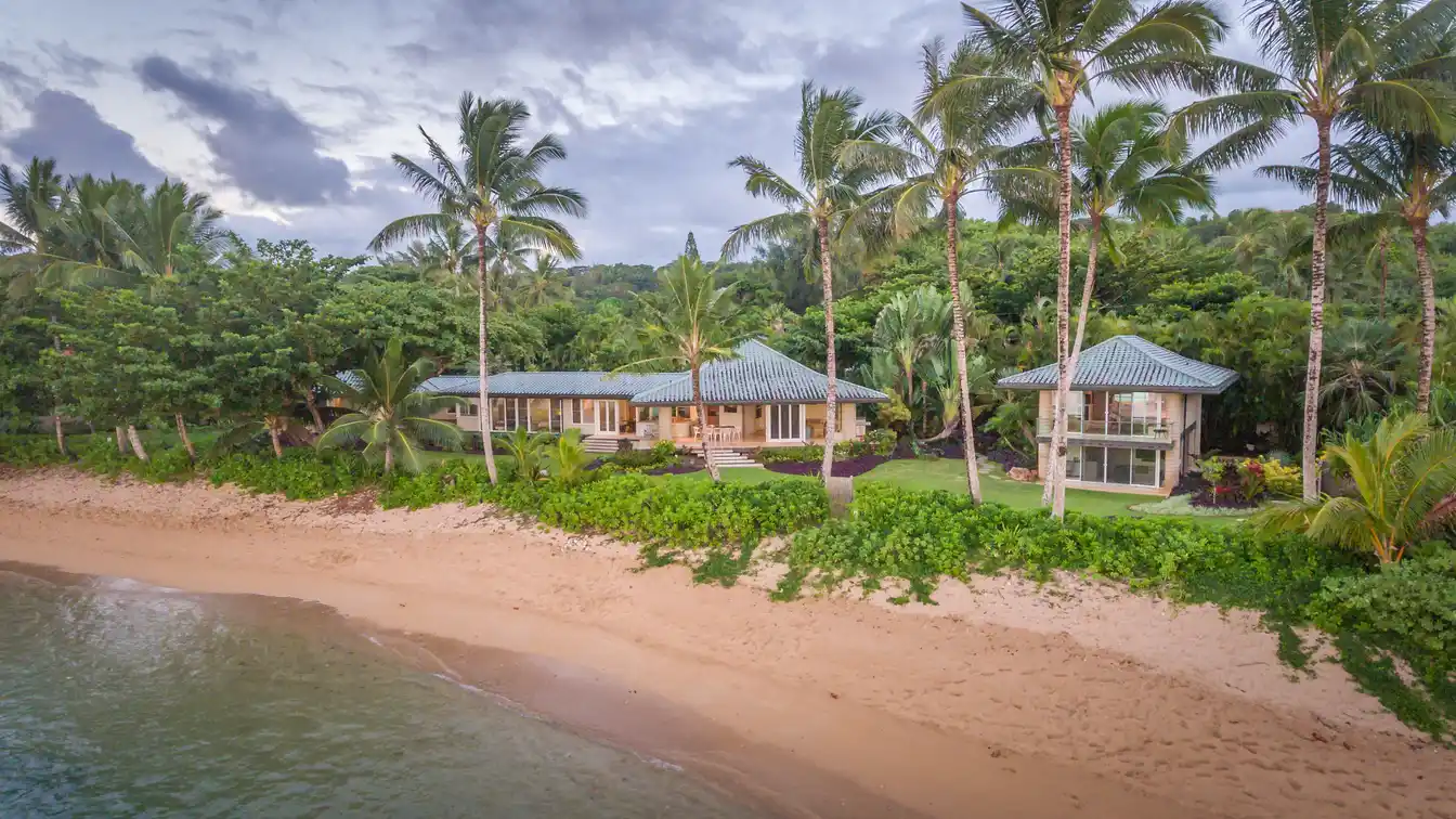 Remarkable One-acre Beachfront Residence
