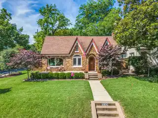 Classic Hollywood Heights Tudor with Modern Upgrades