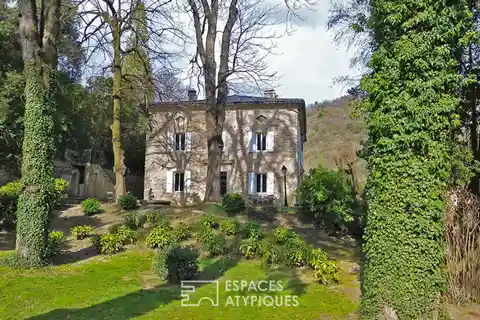 Elegant 1850s Manor with Private Park