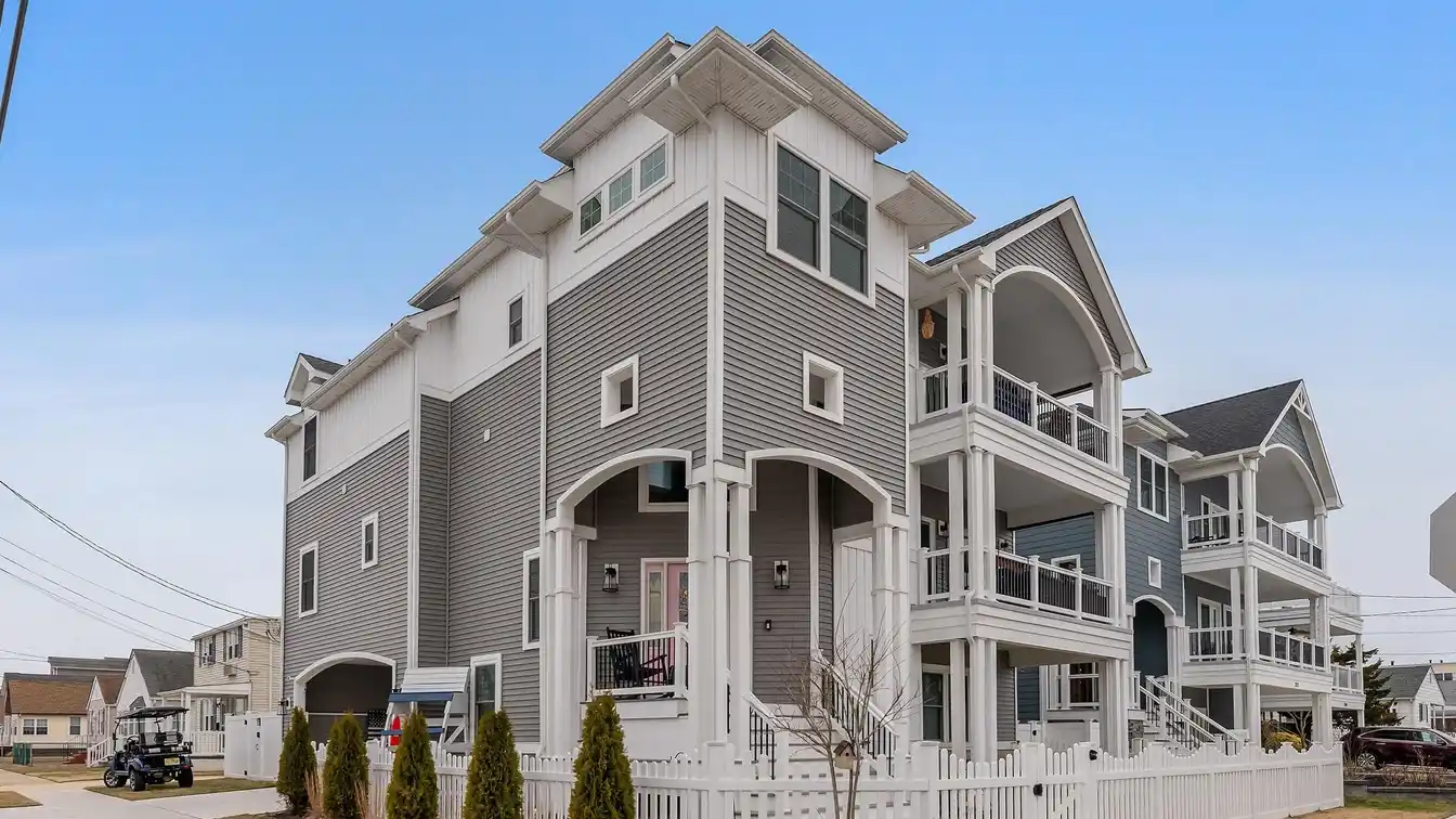 Elegant Living with Cathedral Ceilings