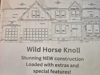 Rare Custom New Construction in Wild Horse Knoll