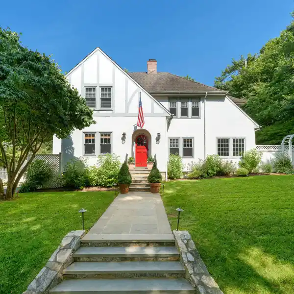 STUNNING HOME ON ONE OF GREENWICH'S MOST PRESTIGIOUS ROADS