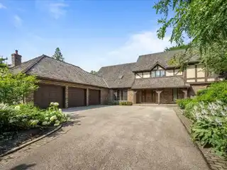 Tudor-Style Home with Stunning Water Views