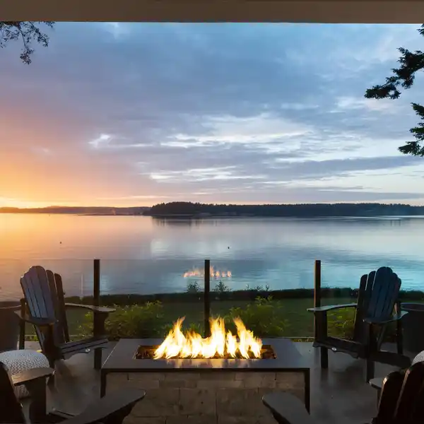 EXCEPTIONAL WATERFRONT LIVING ON OVER AN ACRE