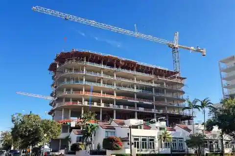 Contemporary Grandeur with a Waterfall-Edge Island