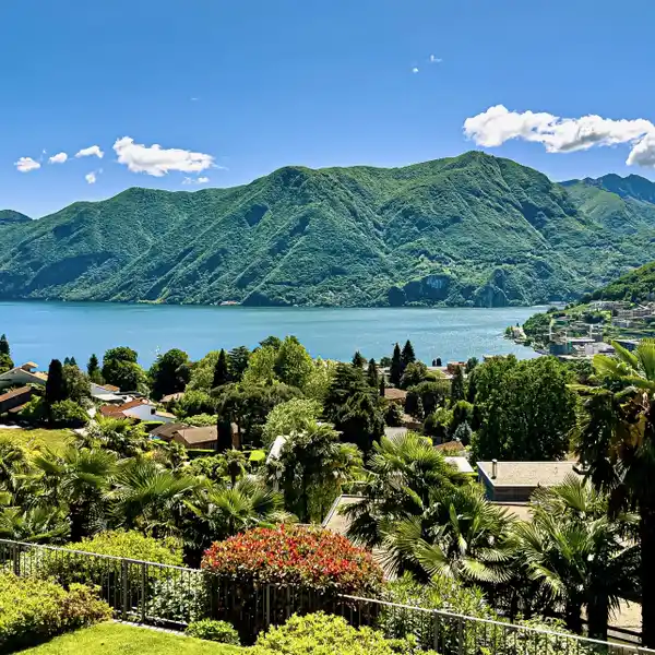 LUXURY AND BREATHTAKING VIEWS ABOVE LUGANO