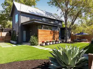 Open Concept Living with White Oak Floors  Gourmet Kitchen with Bertazzoni Appliances