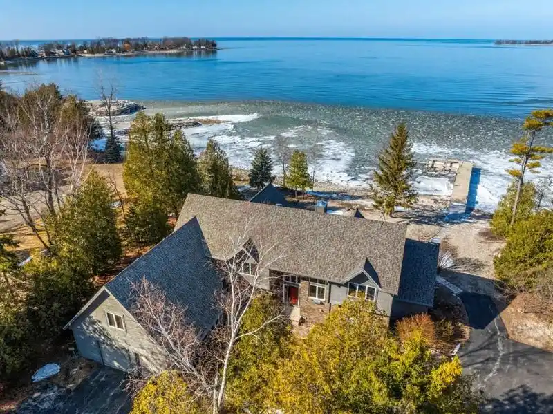Nearly Three Acres with Green Bay Waterfront