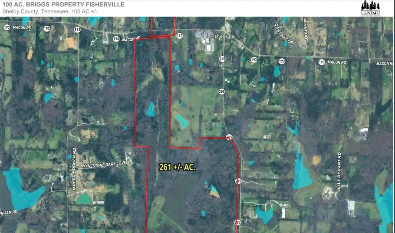 261 Acres with Beautiful Home Sites