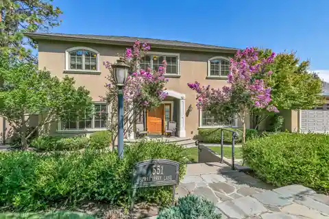 French Provincial-Inspired Custom Home with Two Lots