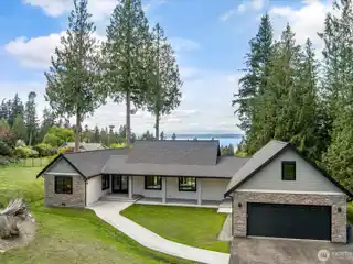 Exquisite New Construction Above Cultus Bay