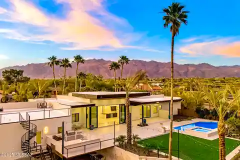 Newly Constructed Modern Masterpiece on over Two Acres