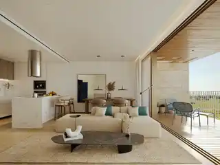 Sleek Apartment with Seamless Indoor-Outdoor Living