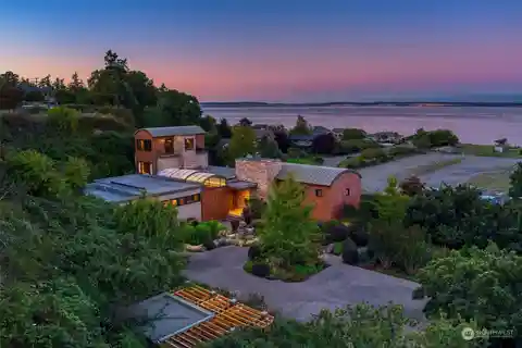Creative Architect Designed Home with Great Views