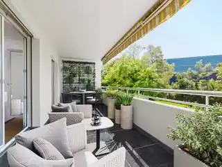 Light-Filled Apartment with Balcony