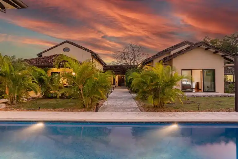 Casa Pochote: Luxury Hacienda-style Home with Private Studio