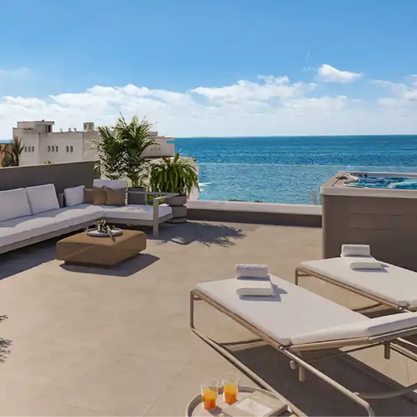 MODERN APARTMENT WITH A LARGE TERRACE IN A NEW RESIDENTIAL COMPLEX IN COLONIA DE SANT JORDI