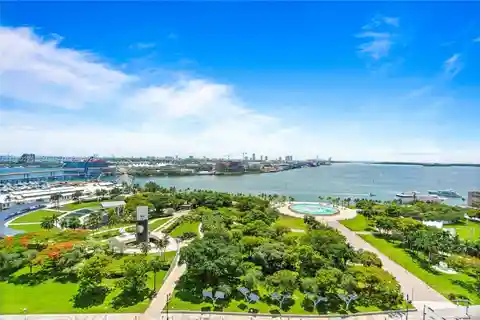 Wraparound Balcony with Iconic Bay and City Views