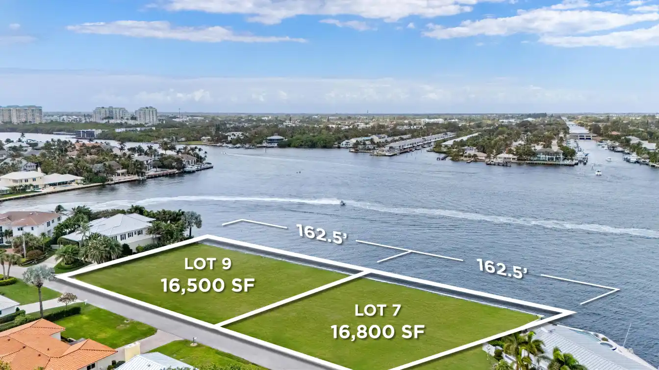 Side by Side Intracoastal Lots