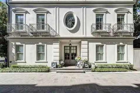 Elegant Gated Residence with Elevator and Gourmet Kitchen