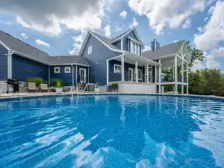 Stunning 17-Acre Modern Farmhouse Estate